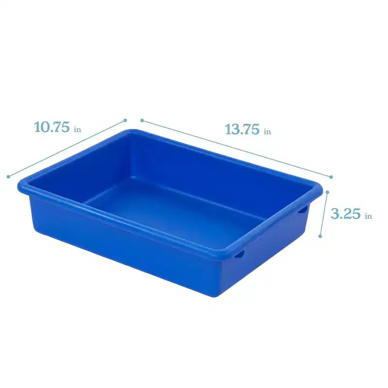 Vestiaire de rangement à 10 sections et 10 bacs format lettre avec couvercles, mobilier pour enfants