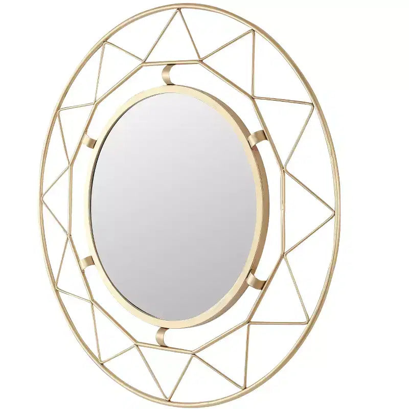 Miroir - 30 x 30 Doré
