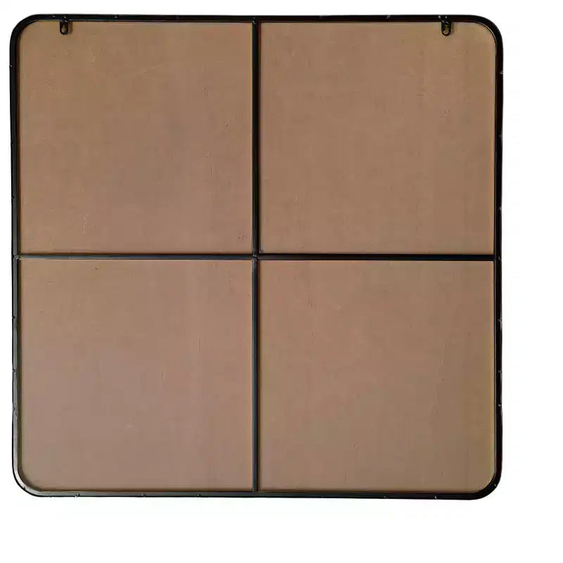 Miroir mural carré contemporain 36''
