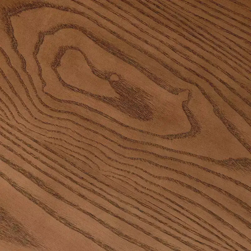Table d'appoint avec pieds torsadés Noyer - conçue avec